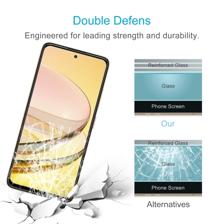 For ZTE Axon 60 10pcs 0.26mm 9H 2.5D Tempered Glass Film