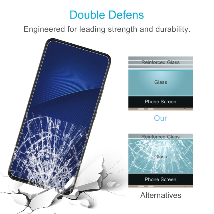 For ZTE Axon A41 5G 10pcs 0.26mm 9H 2.5D Tempered Glass Film