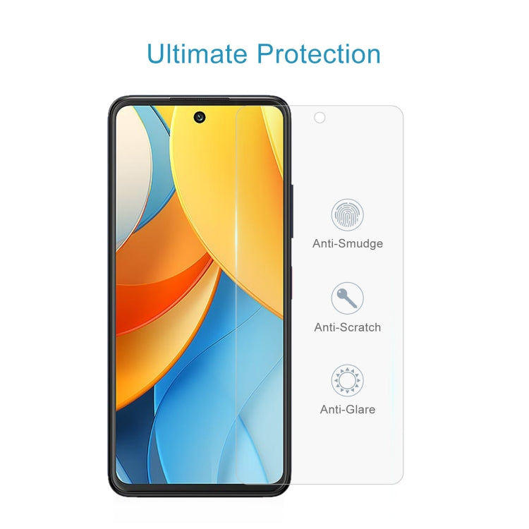 For ZTE Axon 60 Lite 10pcs 0.26mm 9H 2.5D Tempered Glass Film
