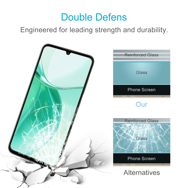 For ZTE Blade A35 10pcs 0.26mm 9H 2.5D Tempered Glass Film