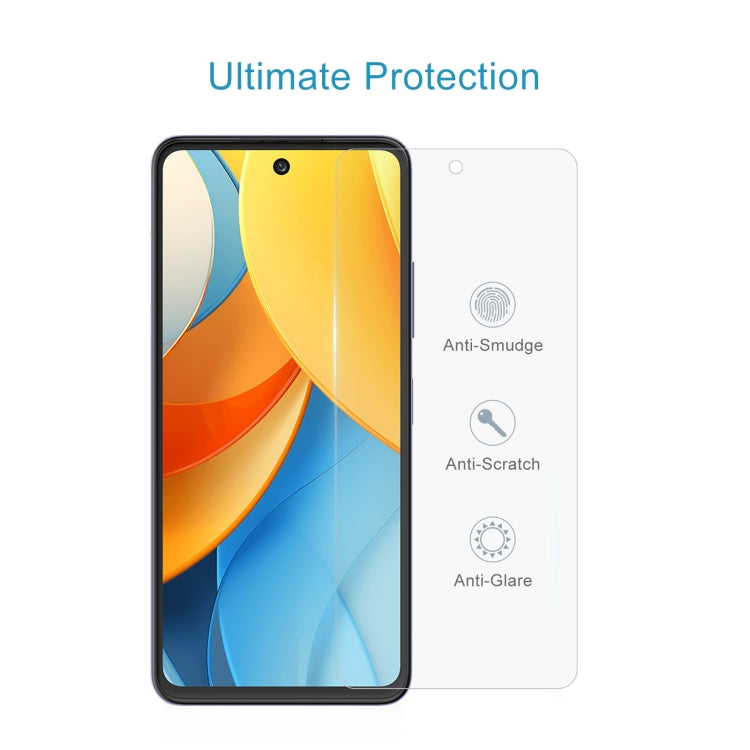 For ZTE Blade V60 Design 10pcs 0.26mm 9H 2.5D Tempered Glass Film