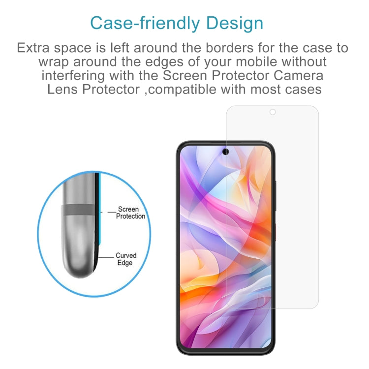 For ZTE Blade V70 Design 10pcs 0.26mm 9H 2.5D Tempered Glass Film