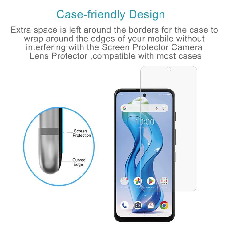 For ZTE nubia S 5G A403ZT 10pcs 0.26mm 9H 2.5D Tempered Glass Film