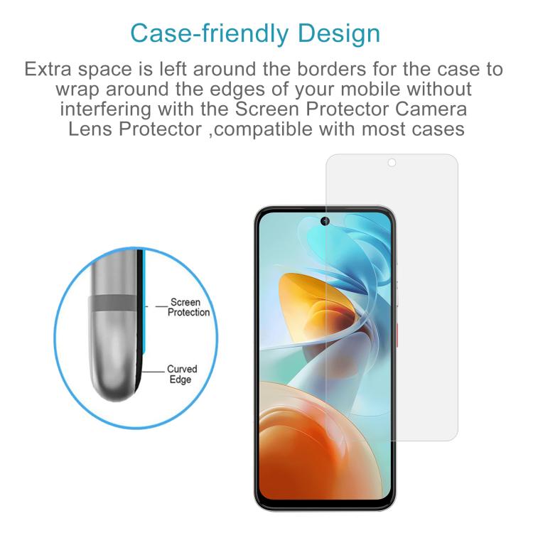 For ZTE nubia Music 2 10pcs 0.26mm 9H 2.5D Tempered Glass Film