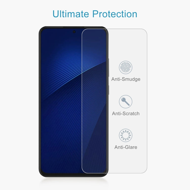 For ZTE Axon A41 5G 50pcs 0.26mm 9H 2.5D Tempered Glass Film