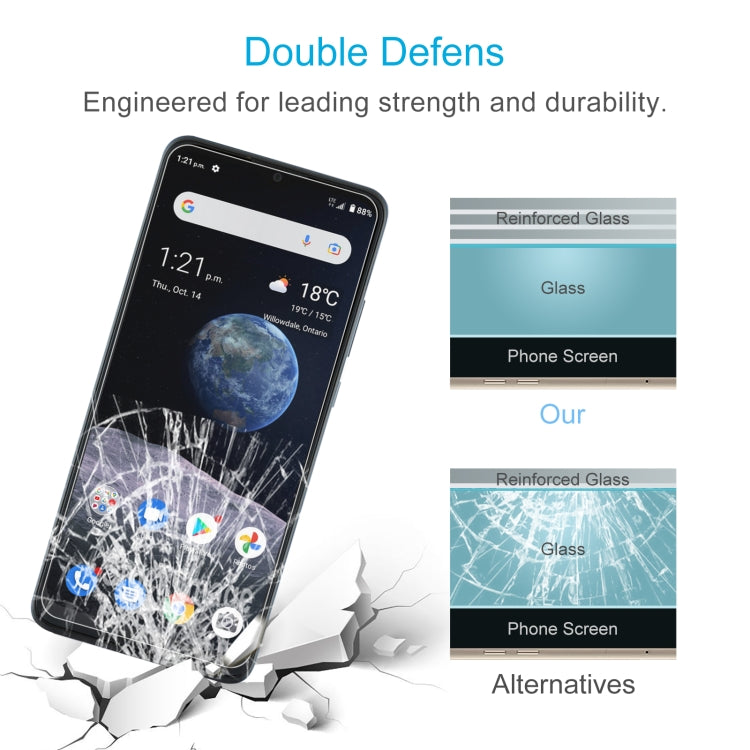 For ZTE Blade A7P 50pcs 0.26mm 9H 2.5D Tempered Glass Film