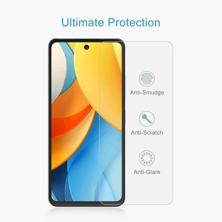 For ZTE Blade V60 Vita 50pcs 0.26mm 9H 2.5D Tempered Glass Film