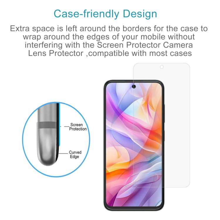 For ZTE Blade V70 Vita 50pcs 0.26mm 9H 2.5D Tempered Glass Film