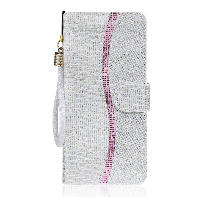 For iPhone 16 Pro Glitter Powder Filp Leather Phone Case
