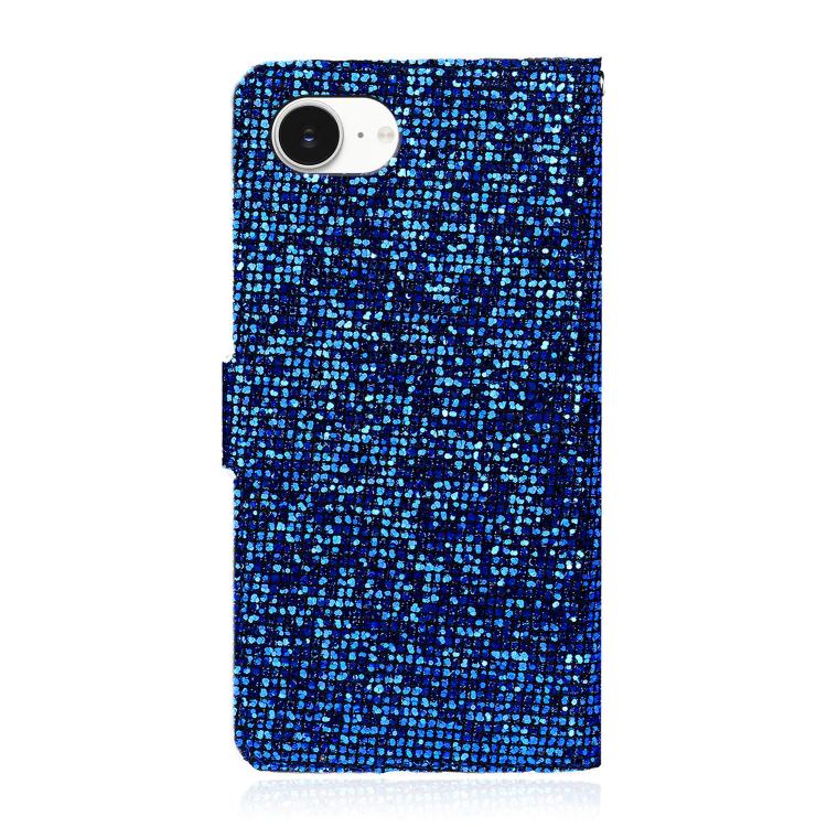 For iPhone 17e / 16e Glitter Powder Filp Leather Phone Case