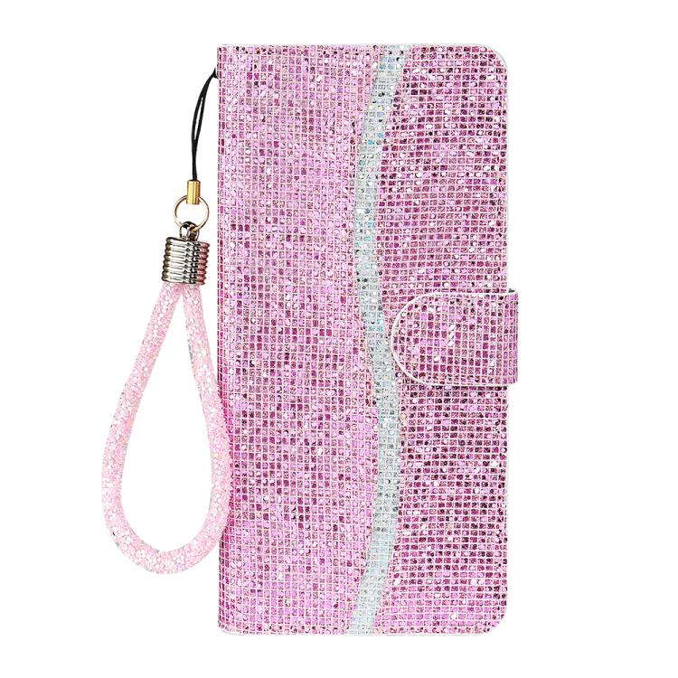For iPhone 17e / 16e Glitter Powder Filp Leather Phone Case