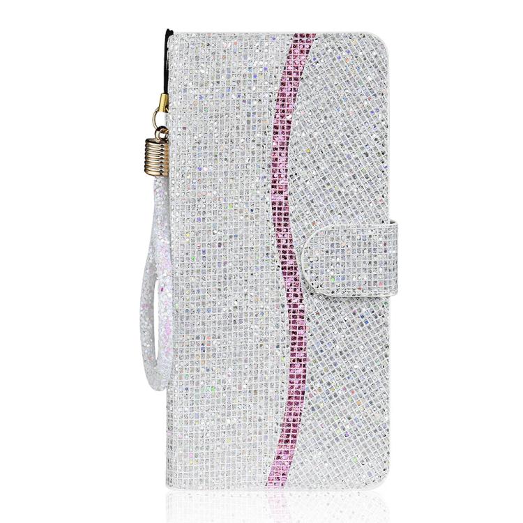 For iPhone 17e / 16e Glitter Powder Filp Leather Phone Case