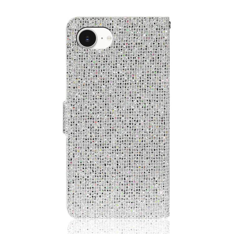 For iPhone 17e / 16e Glitter Powder Filp Leather Phone Case