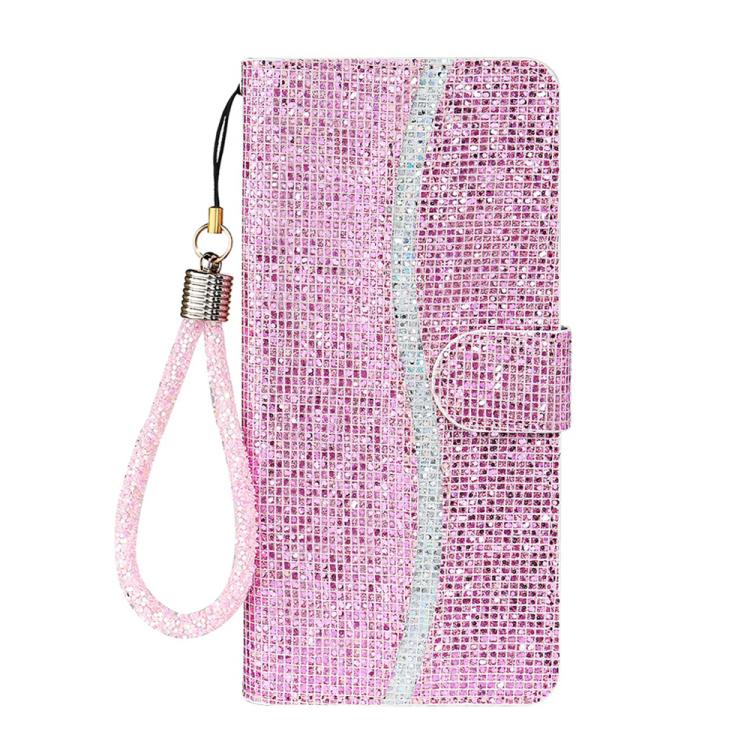 For iPhone 17 Pro Max Glitter Powder Filp Leather Phone Case