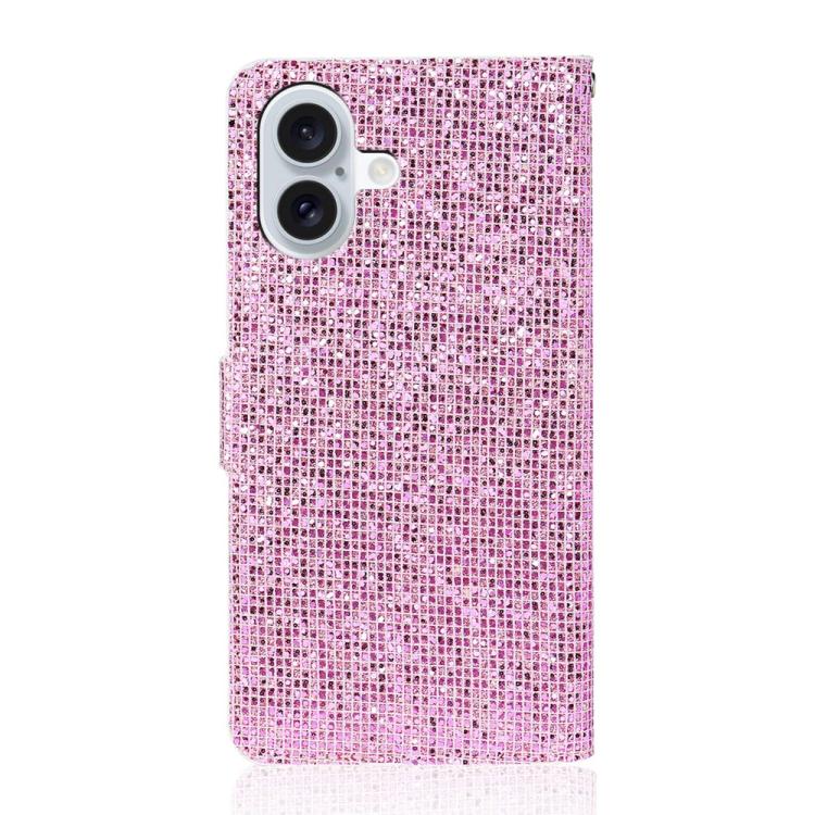 For iPhone 17 Glitter Powder Filp Leather Phone Case
