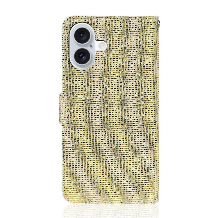 For iPhone 17 Glitter Powder Filp Leather Phone Case