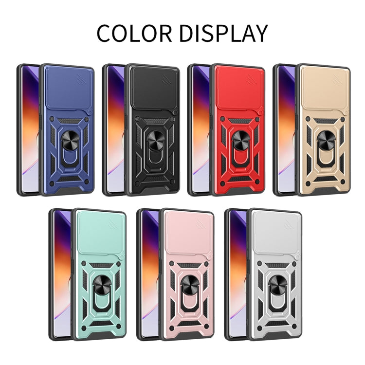 For Infinix Note 40 4G Sliding Camera Cover Design TPU+PC Phone Case