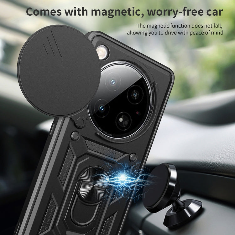 For Infinix Zero 40 5G Sliding Camera Cover Design TPU+PC Phone Case