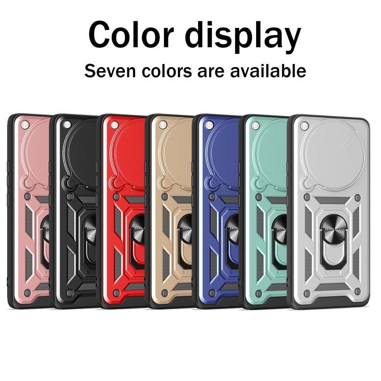 For Infinix Zero 40 4G Sliding Camera Cover Design TPU+PC Phone Case