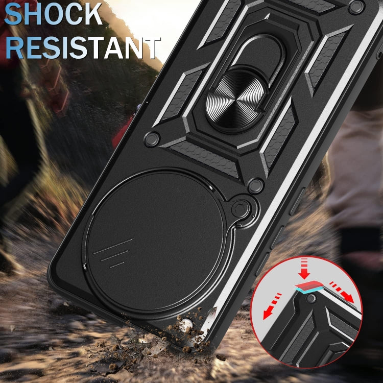 For Infinix Zero 40 4G Sliding Camera Cover Design TPU+PC Phone Case