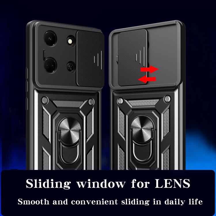 For Infinix Note 30 5G Sliding Camera Cover Design TPU+PC Phone Case