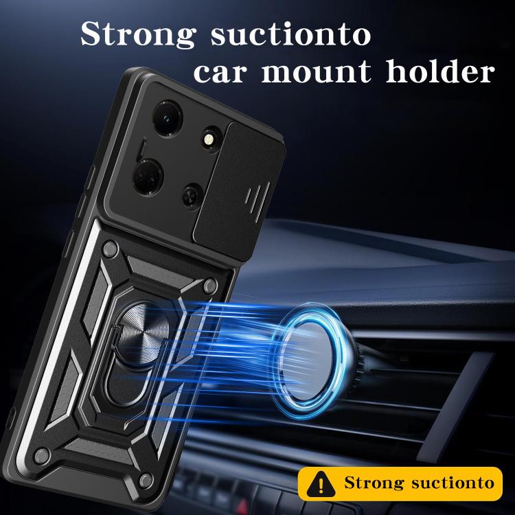 For Infinix Note 30 5G Sliding Camera Cover Design TPU+PC Phone Case