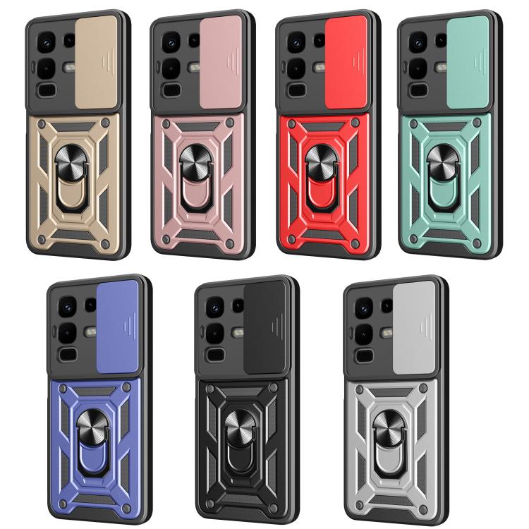 For Infinix Note 50x Sliding Camera Cover Design TPU+PC Phone Case