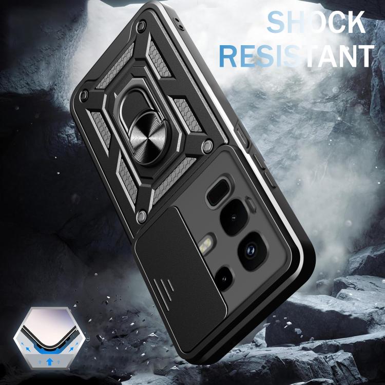 For Infinix Note 50x Sliding Camera Cover Design TPU+PC Phone Case