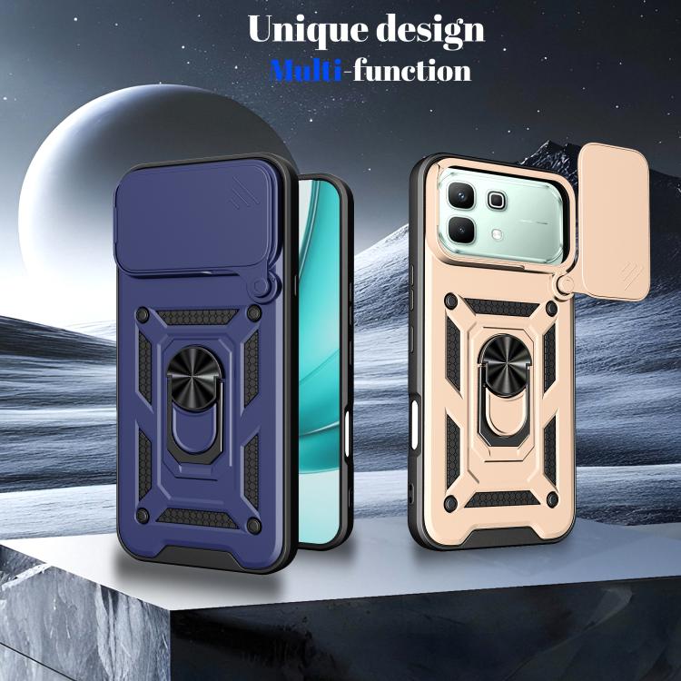 For Infinix Note 60 Pro / 60 Pro 5G Sliding Camera Cover Design TPU+PC Phone Case