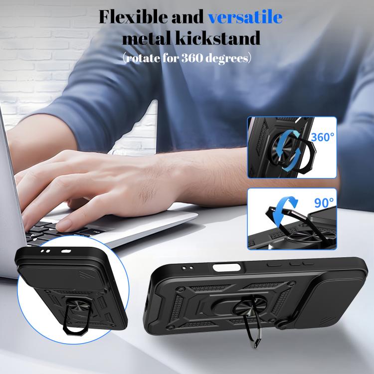 For Infinix Note 60 Pro / 60 Pro 5G Sliding Camera Cover Design TPU+PC Phone Case