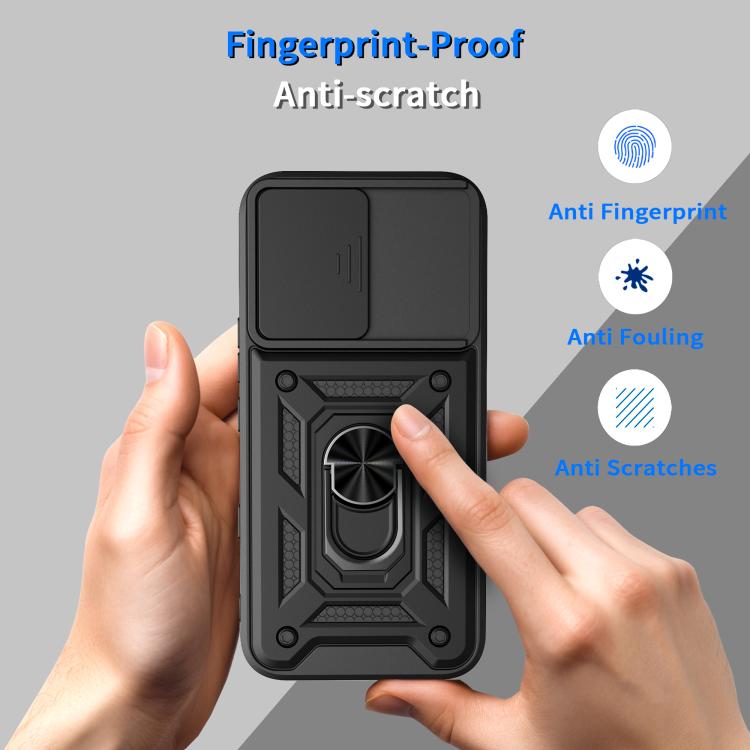 For Infinix Note Edge 5G Sliding Camera Cover Design TPU+PC Phone Case