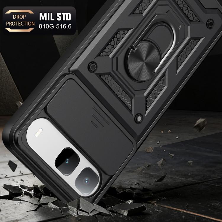 For Infinix Hot 60i 5G Sliding Camera Cover Design TPU+PC Phone Case