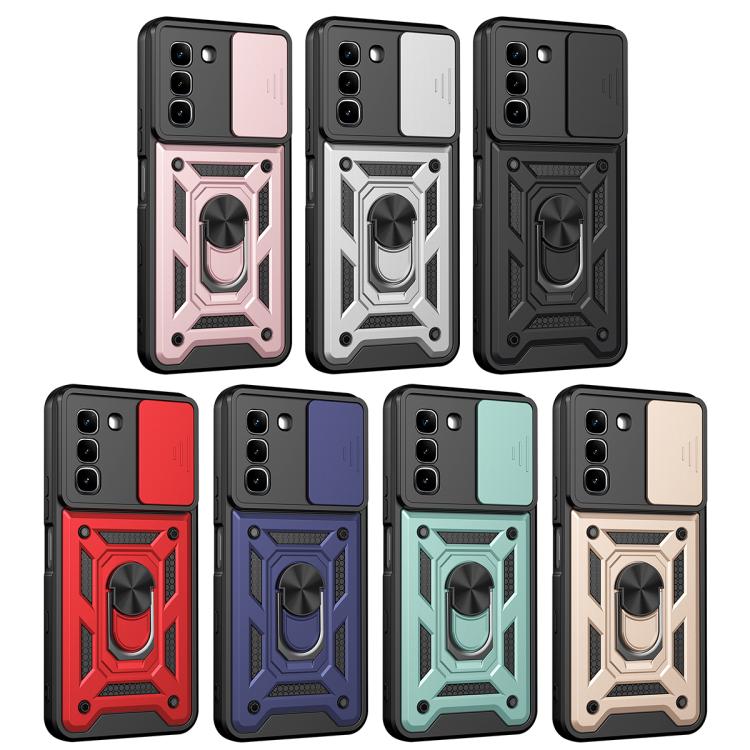 For Infinix Hot 70 5G Sliding Camera Cover Design TPU+PC Phone Case