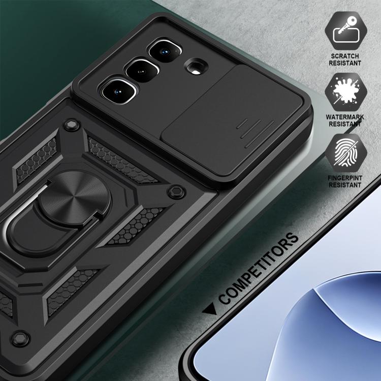 For Infinix Hot 70 5G Sliding Camera Cover Design TPU+PC Phone Case