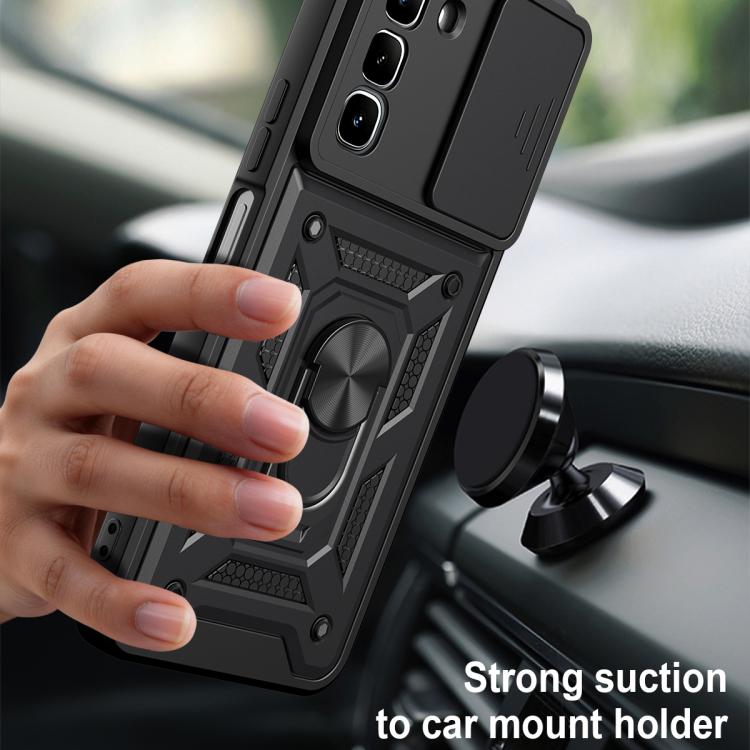 For Infinix Hot 70 5G Sliding Camera Cover Design TPU+PC Phone Case