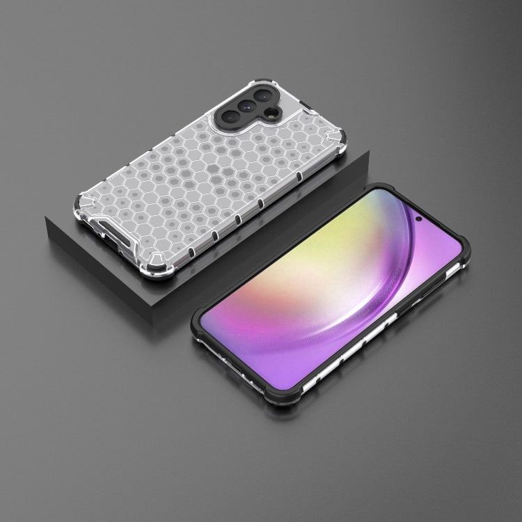 For Samsung Galaxy A56 5G Shockproof Honeycomb PC + TPU Protective Phone Case