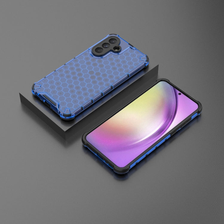 For Samsung Galaxy A56 5G Shockproof Honeycomb PC + TPU Protective Phone Case