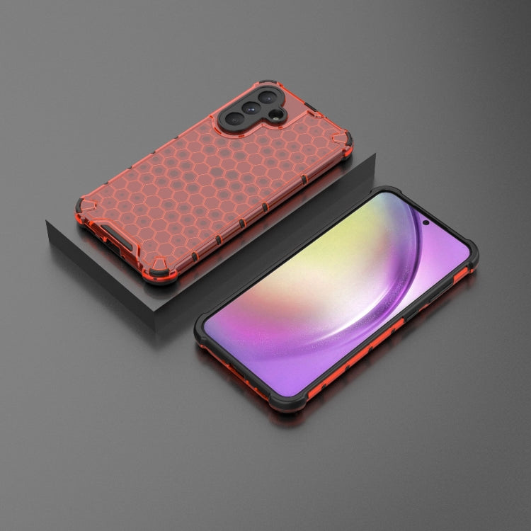 For Samsung Galaxy A56 5G Shockproof Honeycomb PC + TPU Protective Phone Case