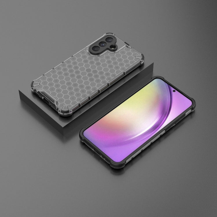 For Samsung Galaxy A56 5G Shockproof Honeycomb PC + TPU Protective Phone Case