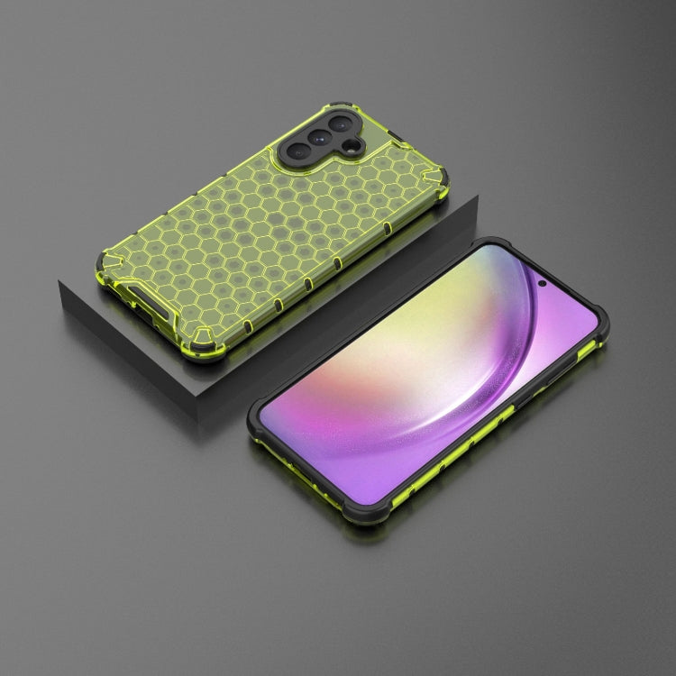 For Samsung Galaxy A36 5G Shockproof Honeycomb PC + TPU Protective Phone Case