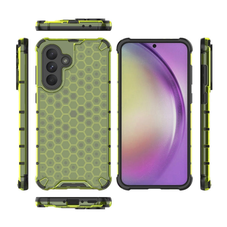 For Samsung Galaxy A36 5G Shockproof Honeycomb PC + TPU Protective Phone Case