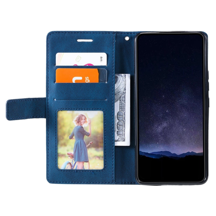 For iPhone 16 Pro Max Skin Feel Splicing Leather Phone Case