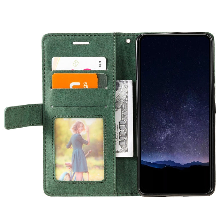 For iPhone 16 Pro Max Skin Feel Splicing Leather Phone Case