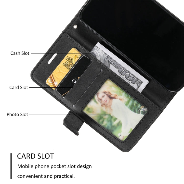 For iPhone 16 Pro Skin Feel Splicing Leather Phone Case
