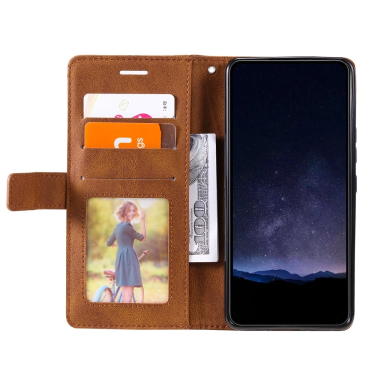 For iPhone 16 Skin Feel Splicing Leather Phone Case