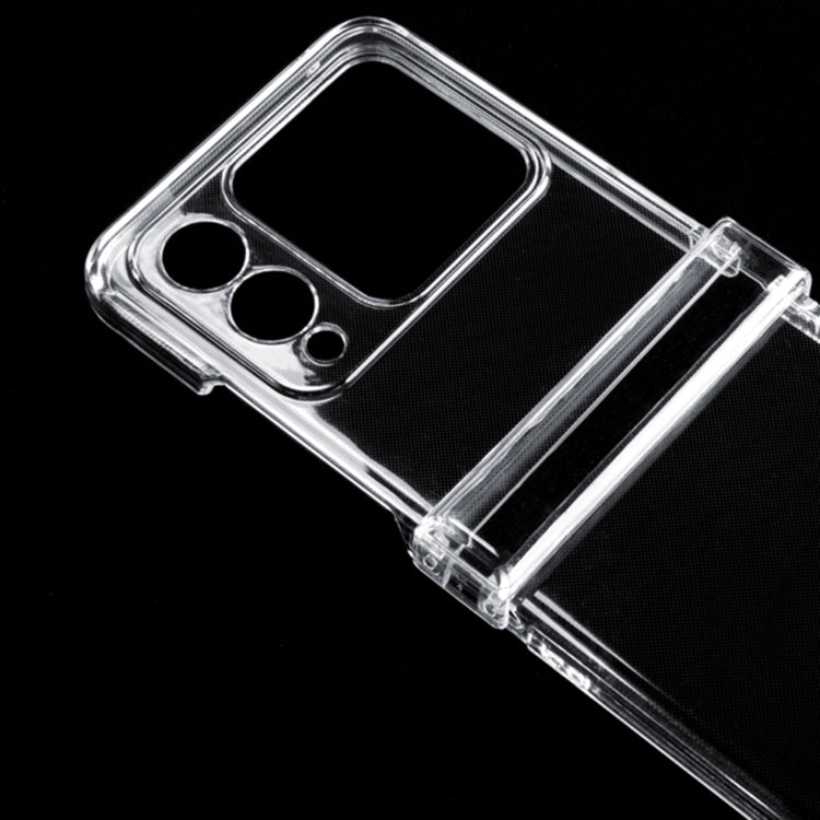 For Huawei nova Flip Full Coverage PC Transparent Shockproof Protective Phone Case