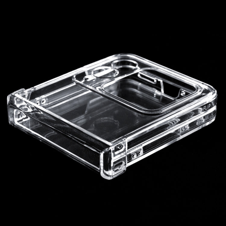 For Huawei nova Flip Full Coverage PC Transparent Shockproof Protective Phone Case