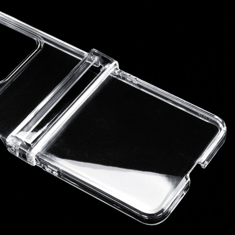 For Huawei nova Flip Full Coverage PC Transparent Shockproof Protective Phone Case