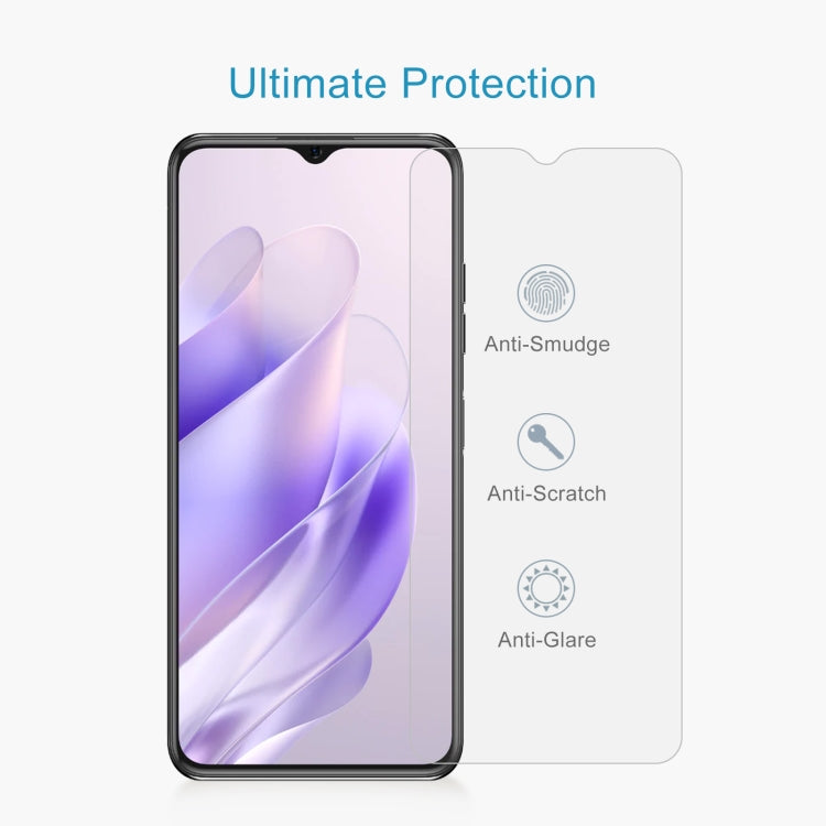 For Oukitel C37 10pcs 0.26mm 9H 2.5D Tempered Glass Film