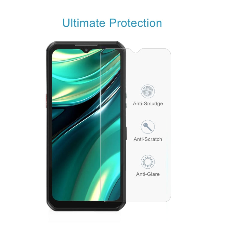 For Oukitel WP39 10pcs 0.26mm 9H 2.5D Tempered Glass Film